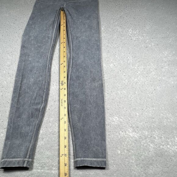 Lululemon Wunder Under Leggings Womens 4 Gray  Inseam 28 in Athleisure W5BY1S - Picture 7 of 11